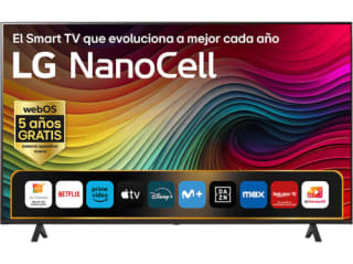 TV LED 50" LG 50NANO82T6B, UHD 4K, Procesador Inteligente 4K α5 Gen7 por 349,99€