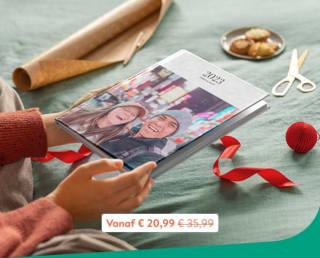 Tot 35% korting op L & XL fotoboeken bij Albelli
