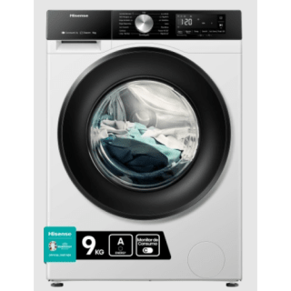 Lavadora Hisense WF3S9043BW3, 9 kg, 1400 rpm, Vapor, Wi-Fi por 279,20€