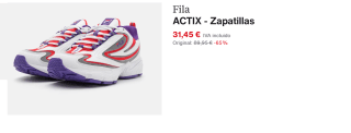 Zapatillas para Mujer Fila ACTIX por 31.45€