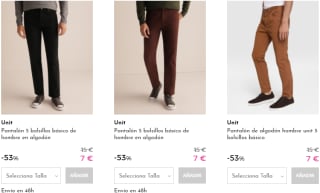 Megarecopilación de prendas a 7€ cada una