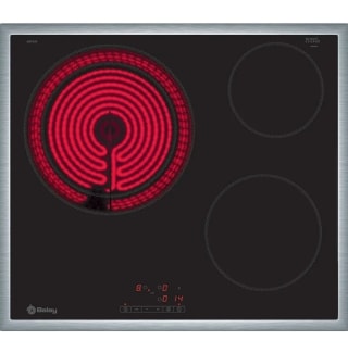 Balay 3EB715XR - Placa vitrocerámica, 2 zonas + Gran zona 28 cm por 161,99€.