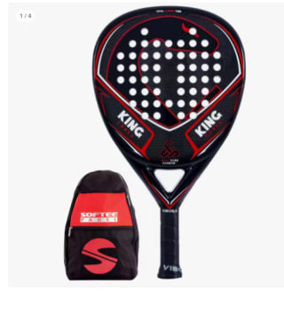 Pala de pádel Vibora King Cobra Classic Edition + Mochila Softee Pádel por 69.99€ (Cuenta Nueva 59.99€)