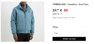 Cazadora para Hombre Timberland por 29.99€