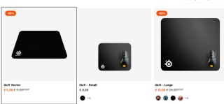 Tot 60% korting op Steelseries muismatten bij Steelseries.com