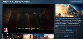 Videojuego Assassin’s Creed Origins Steam por 8,99€