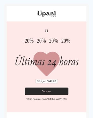 -20% de Descuento en Upani.