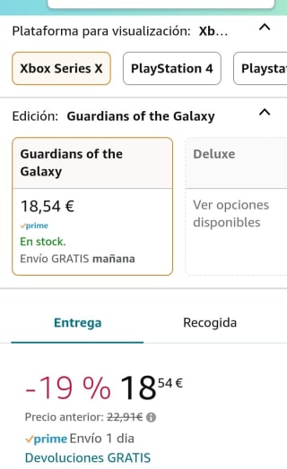Marvel’s Guardians of the Galaxy + Star-Lord: Space Rider cómic digital por 18,54€