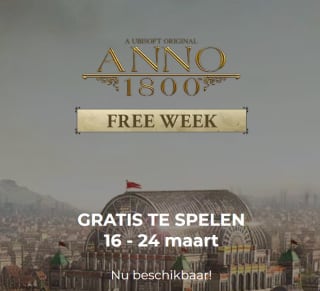 Anno 1800 gratis speelbaar t/m 23 maart in de Ubisoft Stor
