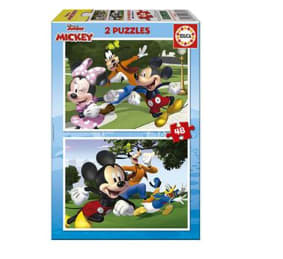 Puzzle marca Educa Mickey & Friends 2x48 piezas por 4,25€