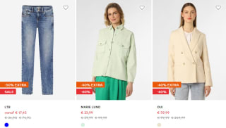 Tot 50% extra korting op herfst deals bij About You