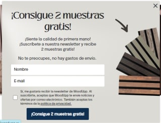 2 Muestras gratis de Wood Covers