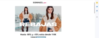 Hasta 50% en rebajas y -10% descuento adicional a partir de una compra de 110 euros