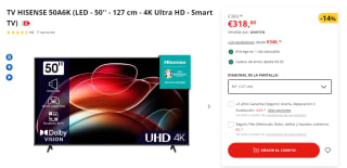 Recopilación Televisores en Worten a preciazos desde 84,99€