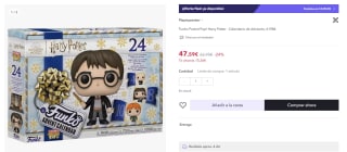 Calendario Adviento Funko Pocket Pop! Harry Potter por 33,31€
