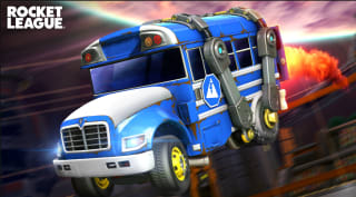 Complemento gratis Rocket League®: Autobús de batalla (blanco titanio)