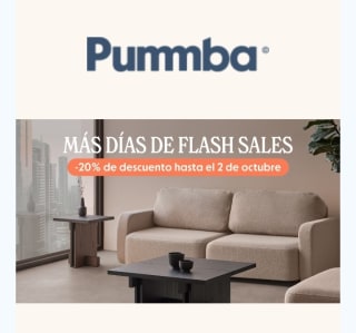 -20% de Descuento en Pummba.