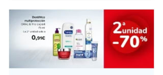 Segunda Unidad al-70% en Perfumería e Higiene.