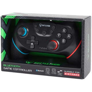 Battletron Draadloze Nintendo Switch Controller - Zwart voor €12,95 bij de Action