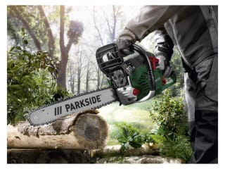 PARKSIDE Benzine kettingzaag max. 2 kW (2,72 pk) voor €59,99 in de Lidl webshop