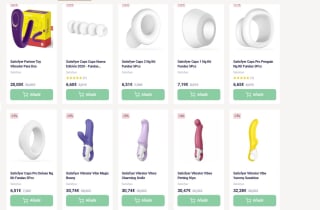 Hasta 45% descuento en productos Satisfyer