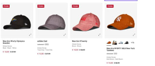 Recopilación de gorras super chulas desde 10€ + envió gratis