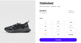 Zapatillas para Hombre Timberland MOTION ACCESS por 62.99€