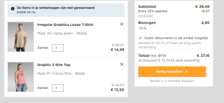 22% extra korting op de outlet bij G-star