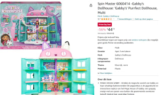 Gabby's Poppenhuis - Magische Poppenhuis voor €44,14 bij Amazon