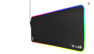 Alfombrilla de Ratón RGB Gaming XXL, THE G-LAB Pad RUBIDIUM por 14,55€