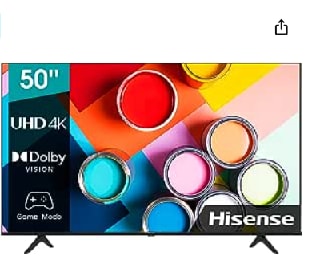 Smart TV Hisense 50A6EG 50" 2022 4K por 275.21€