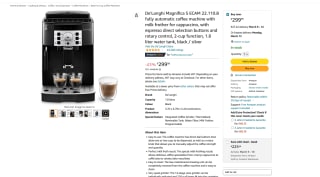 De'Longhi Magnifica S ECAM 22.110.B por 299,99€