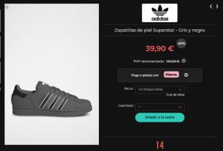 Adidas hasta 75% + 10€ EXTRA en tus compras ofertazas locas