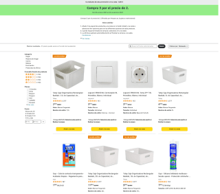 Compra 3 por el precio de 2 Artículos para el hogar en Amazon