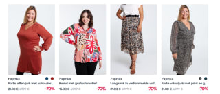 Tot 70% korting + 2+1 gratis tijdens de Paprika sale