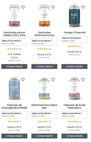 -50% Aniversario Myvitamins.