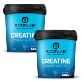 2 x Creatine Powder (500g) voor €36,26 dmv code bij Bodylab