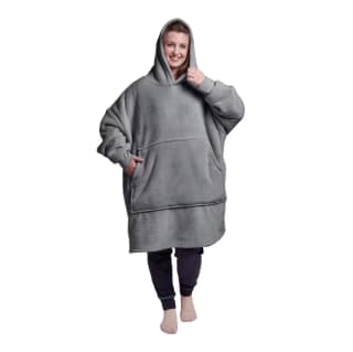 Silentnight Snugsie Oversized Blanket Hoodie – Charcoal Grey – £10.89