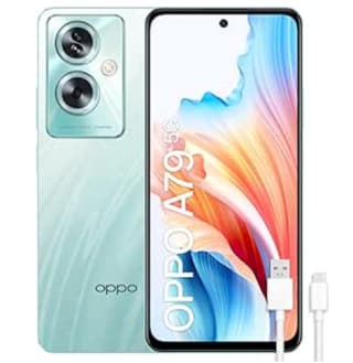 Movil OPPO A79 5G 4/128GB Glowing Green Libre por 178.99€