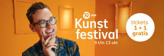 1+1 gratis op tickets bij diverse musea tijdens NN Kunstfestival 9 t/m 13 oktober