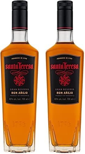 Pack 2 Santa Teresa Ron Oscuro Gran Reserva, 700ml por 23,50€