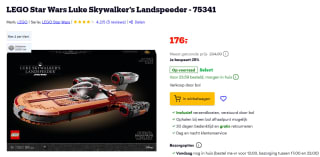 LEGO Star Wars Luke Skywalker’s Landspeeder voor €176 bij Bol