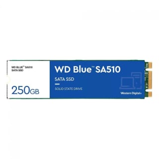 SSD da WD Blue, modelo SA510 de 250GB - R$ 179