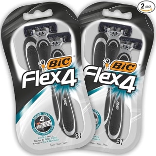 Pack 2 BIC RAZORS Flex4 Maquinillas Desechables Para Hombre por 5,56€