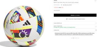 Balón de fútbol MLS Pro 2023-2024 adidas por 74.5€