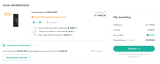 [België] Smeg Koelkast FAB28RDBB5 voor €1299 bij Art&Craft