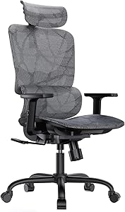 Silla de Oficina ergonómica de Malla HUANUO por 99,99€