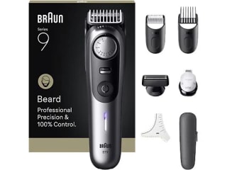 Barbero Braun Series 9 BT9520, 7 Accesorios para barba, 52 ajustes de longitud por 82€