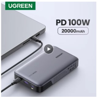 Batterie UGREEN 100W - 20000mAh à 86,02€