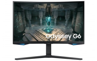 Monitor Inteligente Gaming Curvo Samsung Odyssey G6 27" por 491€.